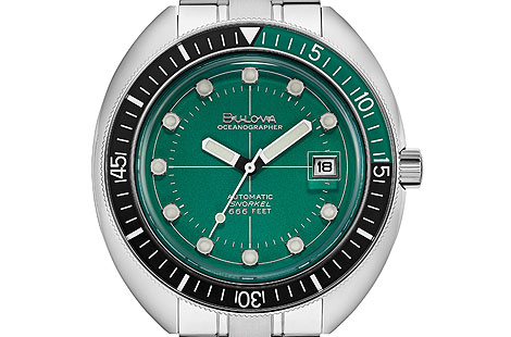 Bulova Oceanographer Diver Green