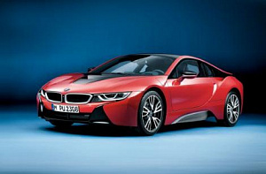 BMW i8 Red Edition: две на всю Россию