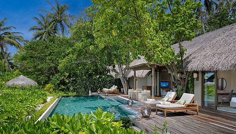 Новая вилла на курорте Baros Maldives