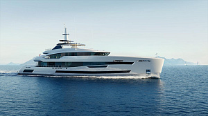 Heesen заложила киль 57м яхты Evita