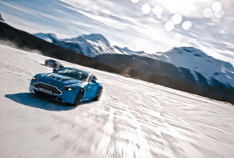 Aston Martin On Ice