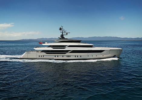 Sanlorenzo построила первую яхту новой модели 58Steel