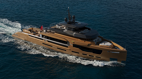 Project Petra revealed by RMK Yachts