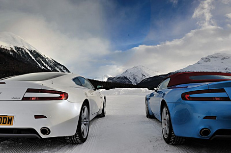 Aston Martin On Ice